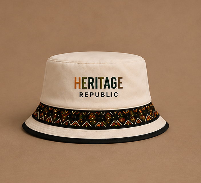 Heritage Republic Bucket Hat - Stone