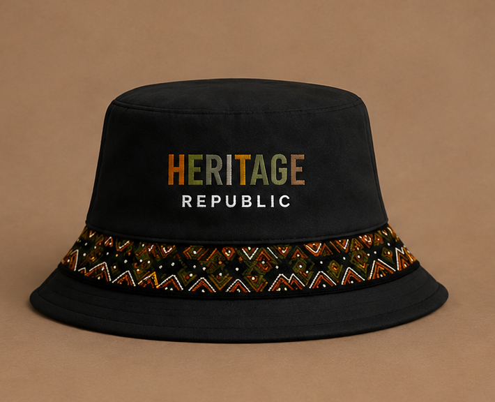 Heritage Republic Bucket Hat - Black