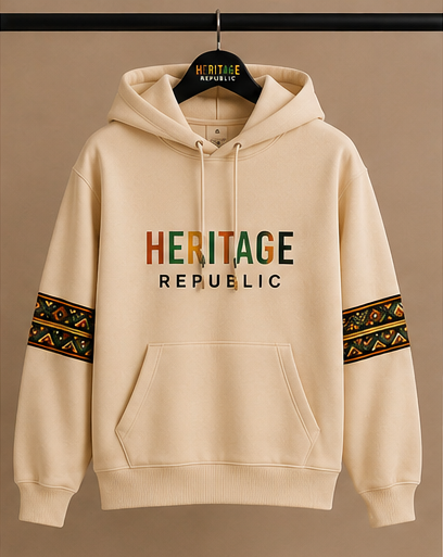 Heritage Signature Hoodie – Sand