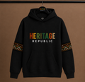 Heritage Signature Hoodie – Midnight Black (Unisex)