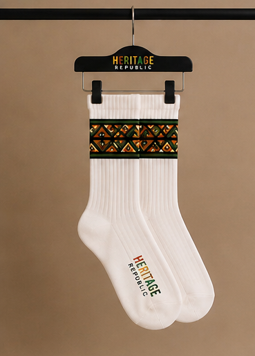 Heritage Stripe Crew Socks
