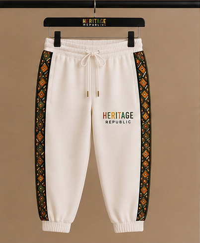 Heritage Track Pants – Ivory
