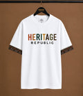 Heritage Signature Oversized Tee – White (Unisex)
