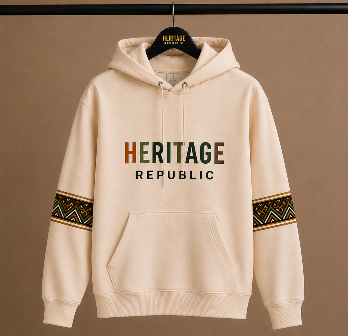 Heritage Signature Hoodie – White (Unisex)