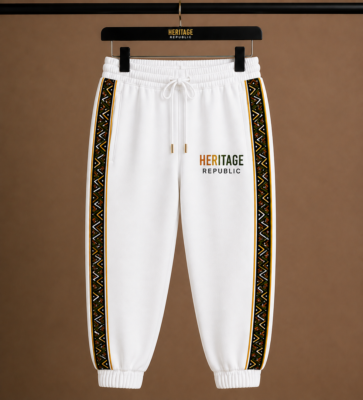 Heritage Track Pants – White